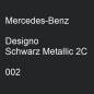 Preview: Mercedes-Benz, Designo Schwarz Metallic 2C, 002.